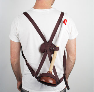 The Leather Plunger Sling $165